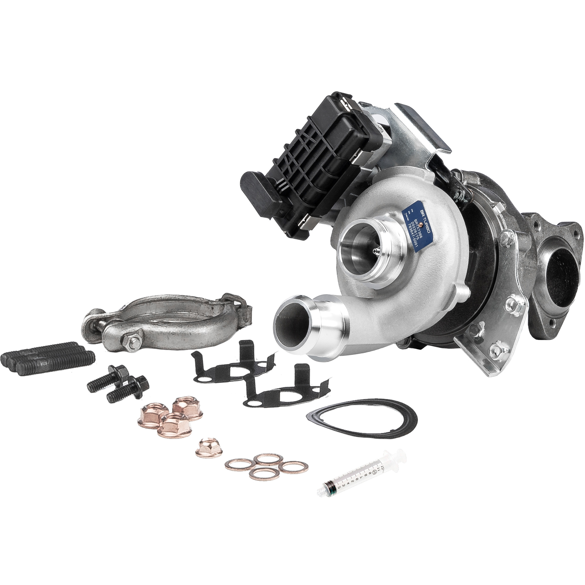 OEM 1567329 BR Turbo  Turbolader BRTX7366M für VW, AUDI, OPEL, FORD, SKODA