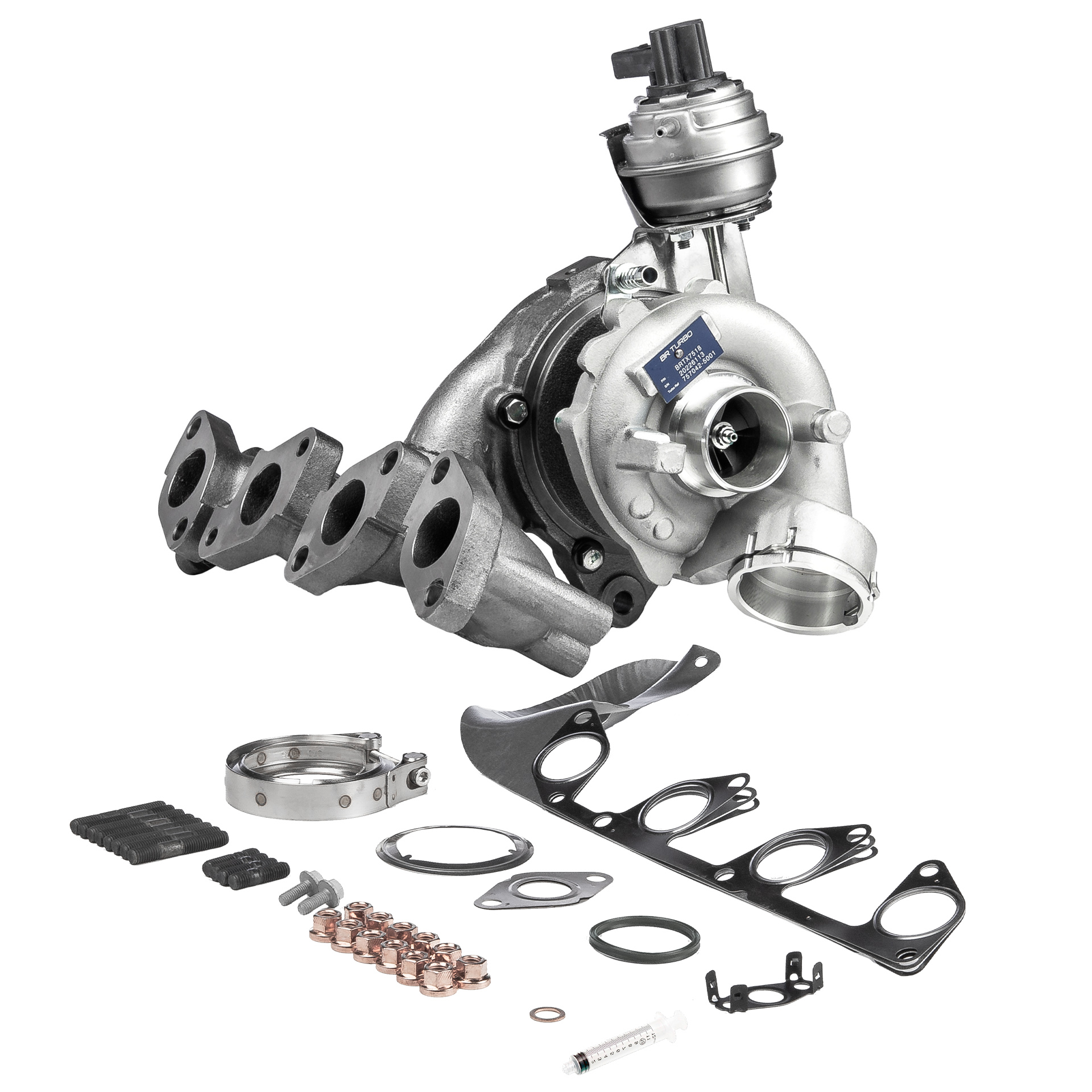 OEM 03G253019NX BR Turbo Turboahdin BRTX7518M varten MERCEDES-BENZ, VW, BMW, FORD, AUDI