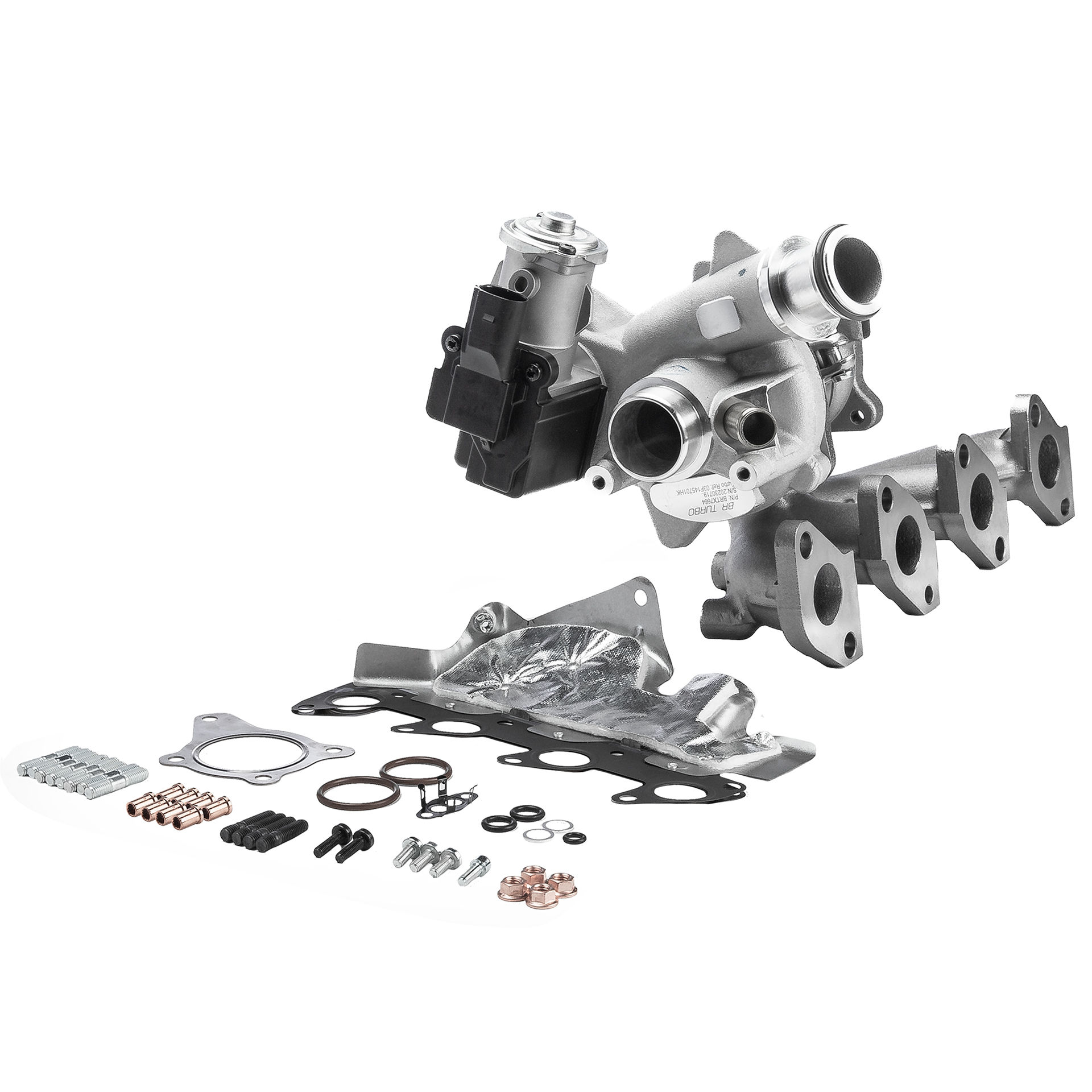 OEM 03F145701HV BR Turbo Turbina BRTX7664M per FIAT, VOLKSWAGEN, AUDI, PEUGEOT, CITROЁN