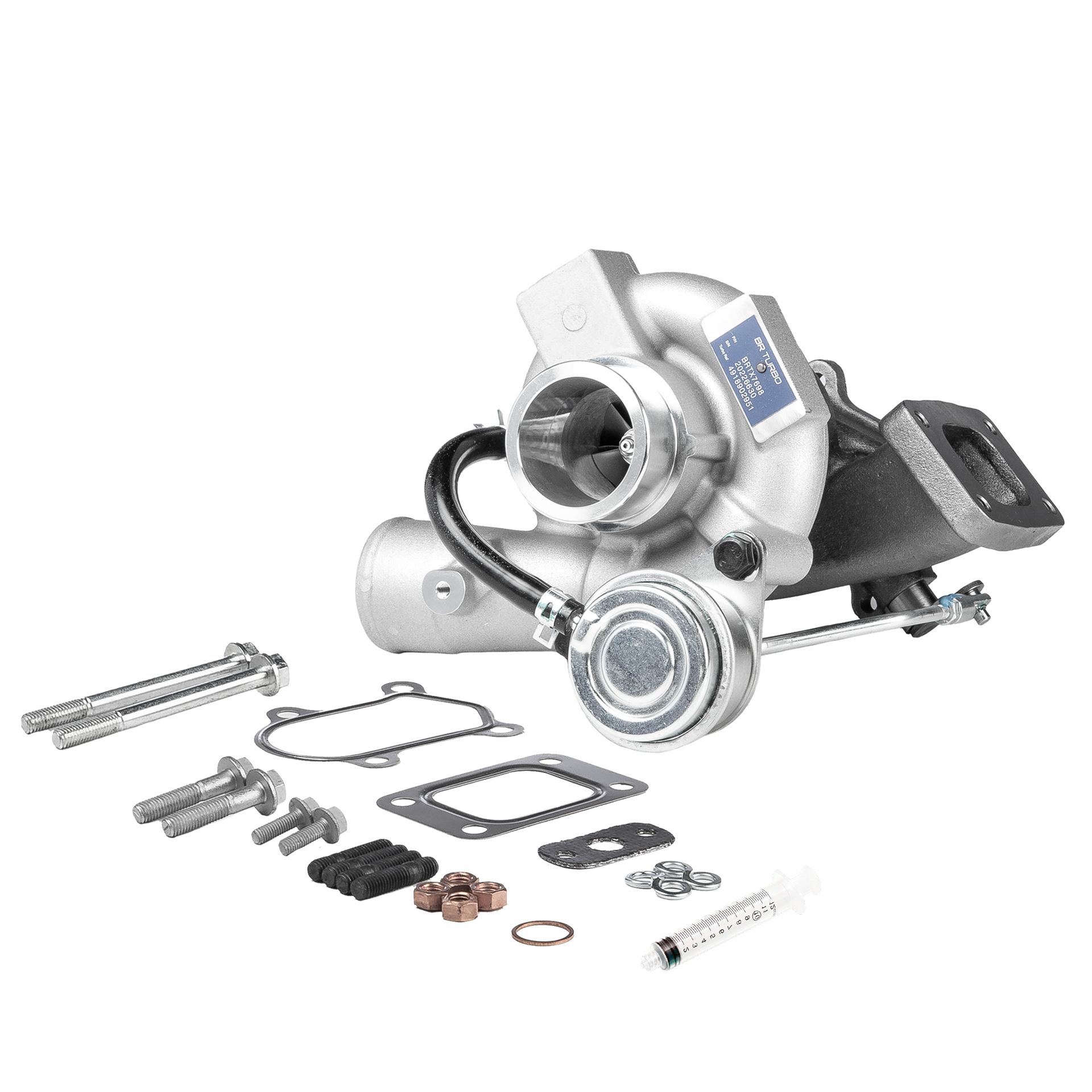 OEM 0375P9 BR Turbo Turbocharger BRTX7698M voor VOLKSWAGEN, PEUGEOT, FIAT, CITROЁN, MITSUBISHI