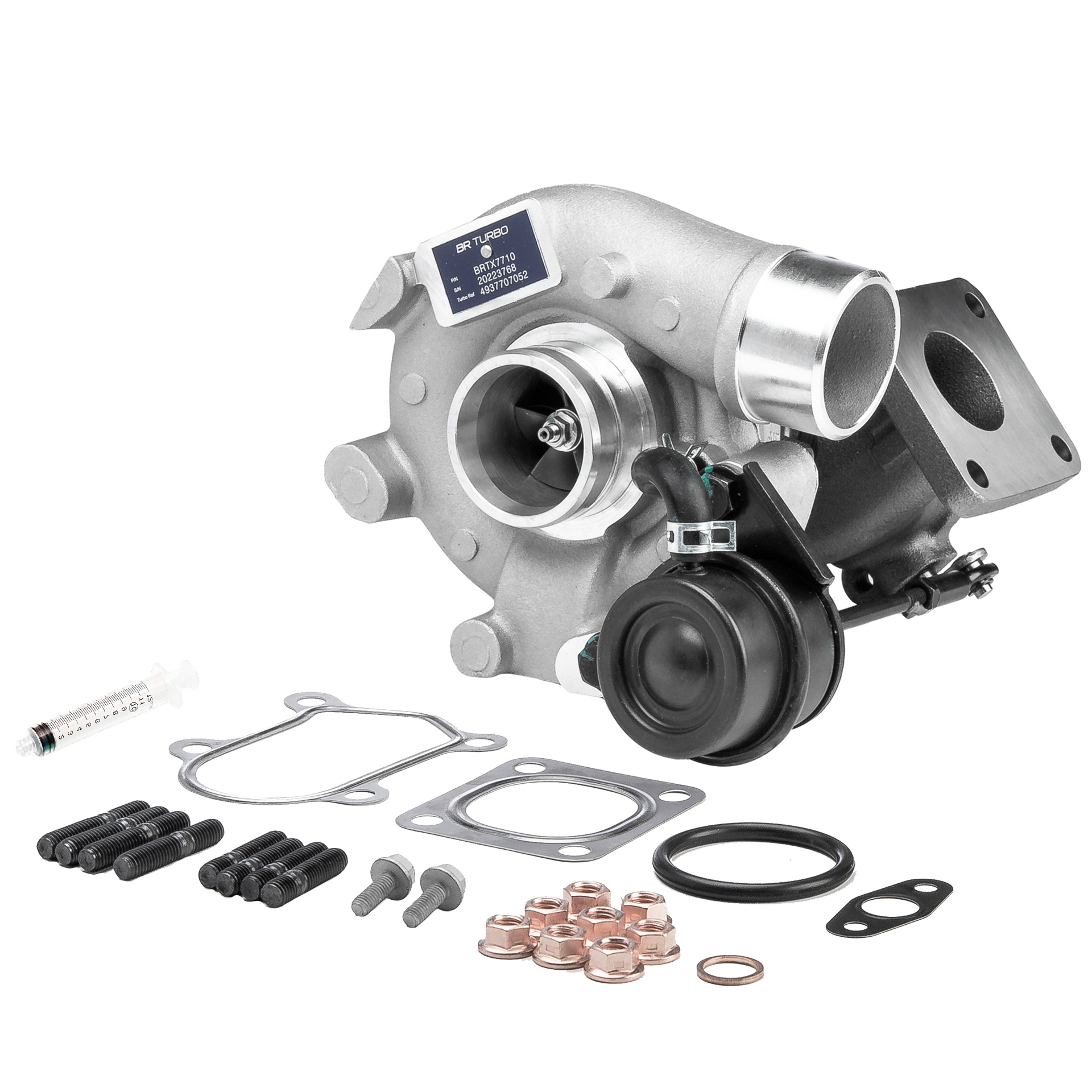 OEM 0375F6 BR Turbo Turbolader BRTX7710M for VW, VOLVO, PEUGEOT, CITROЁN, FIAT
