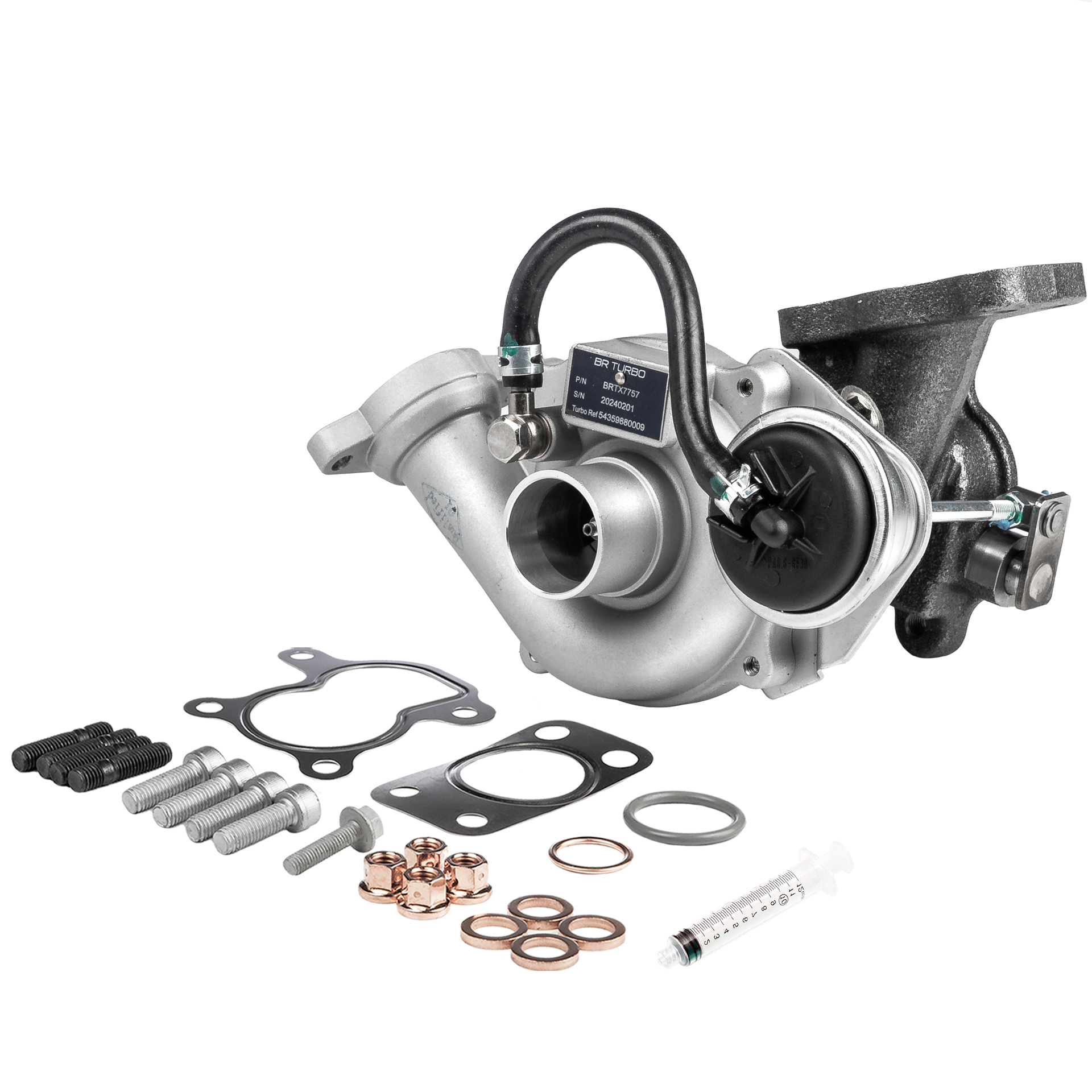 OEM 2S6Q6K682AA BR Turbo  Turbolader BRTX7757M für VW, TOYOTA, FORD, PEUGEOT, CITROЁN