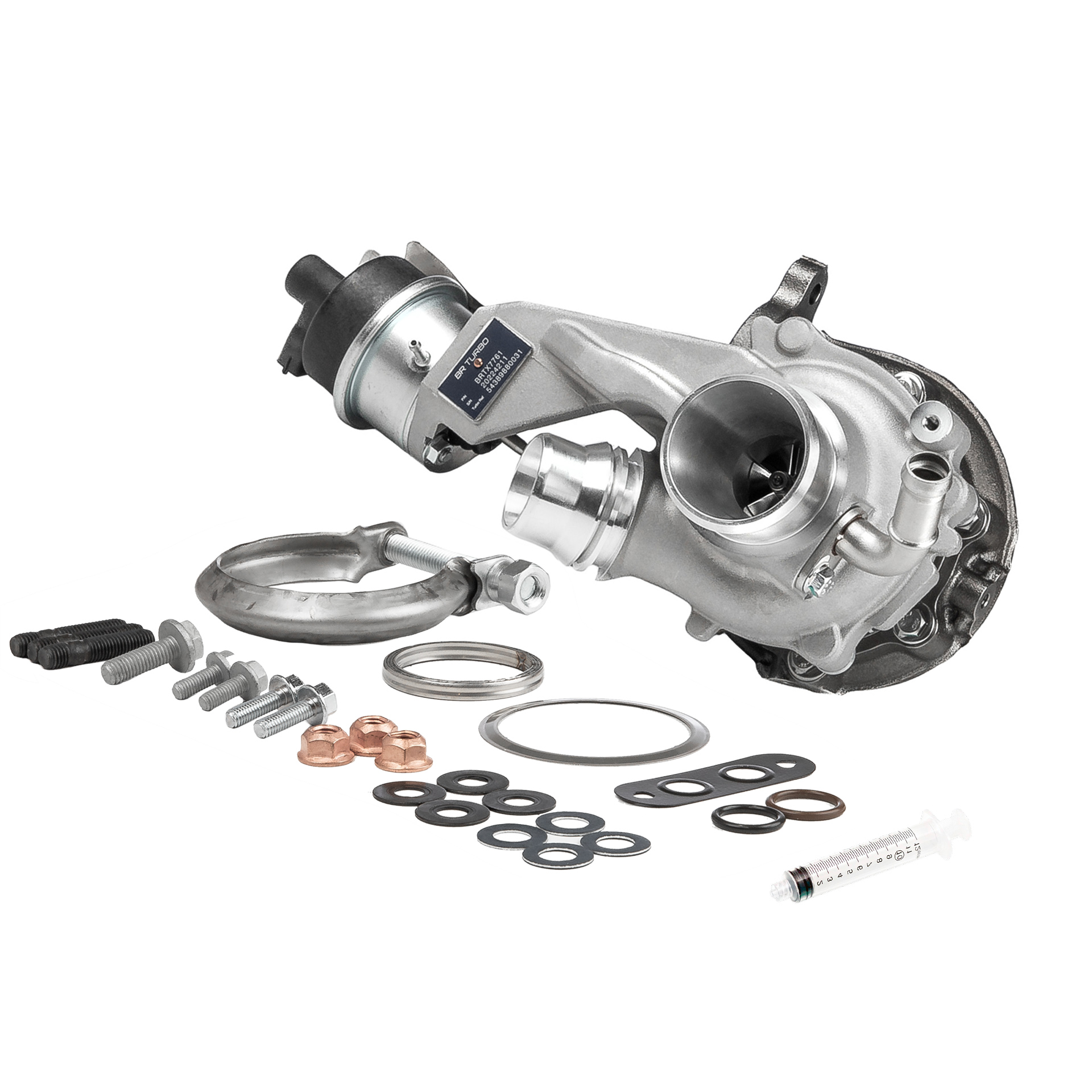 OEM 861036 BR Turbo Turboahdin BRTX7761M varten MERCEDES-BENZ, VOLVO, NISSAN, OPEL, FIAT