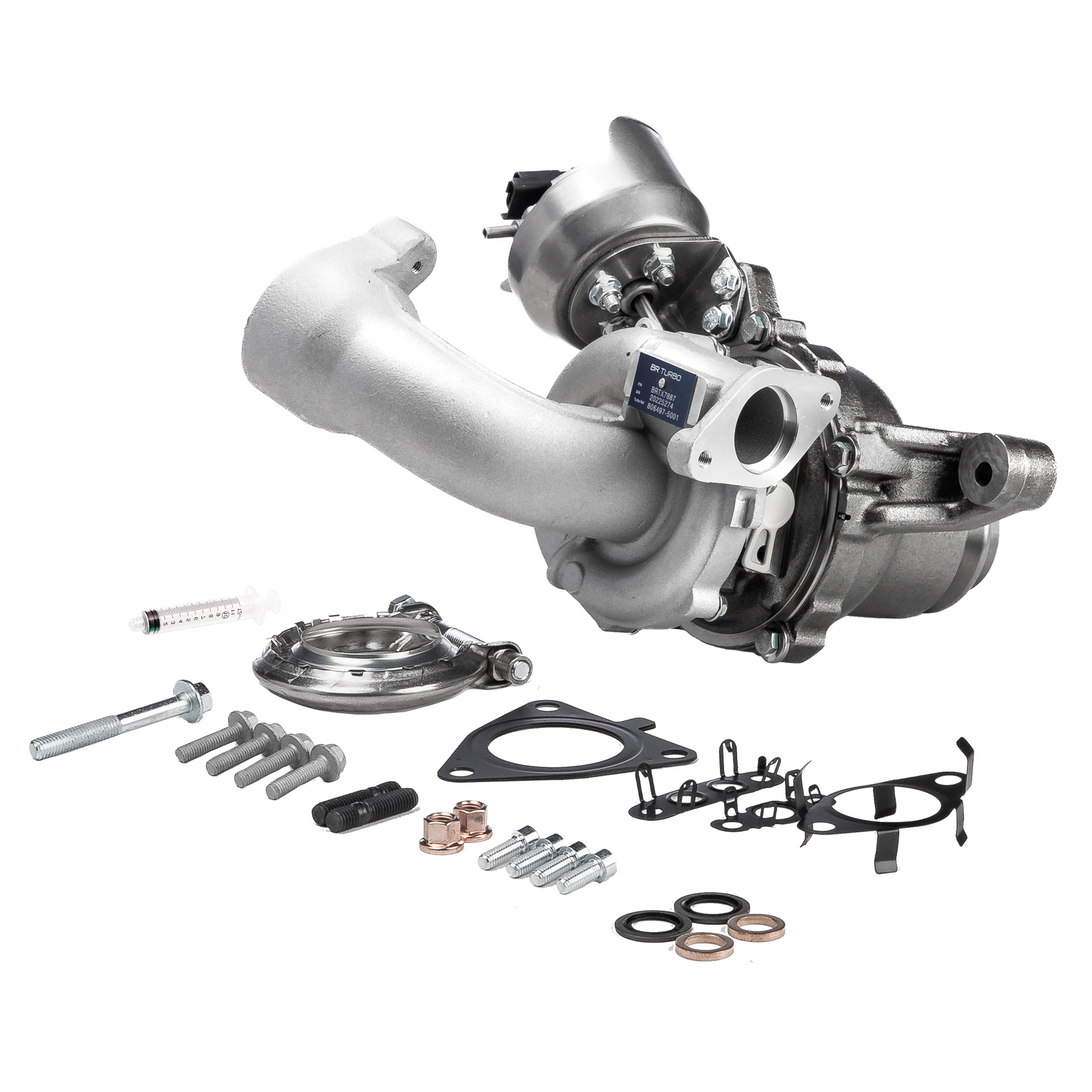 OEM 0375S6 BR Turbo Turbocharger BRTX7887M voor FORD, PEUGEOT, FIAT, CITROЁN, DS
