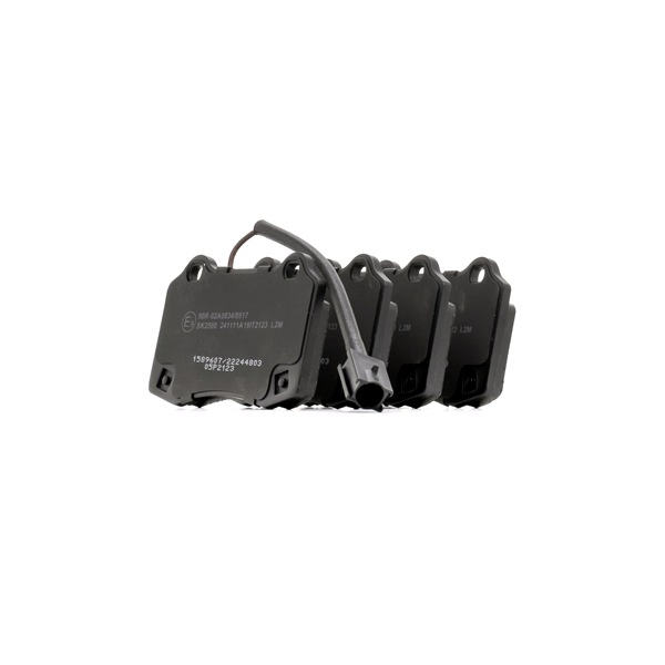 Remblokken (402B2121) van RIDEX Voor MASERATI GHIBLI III (M157) 3.8 V8 (427 KW / 581 PK / Van 2020)