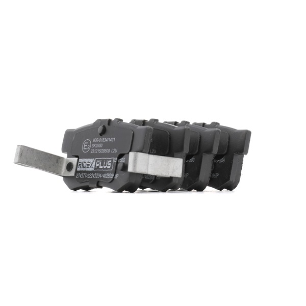RIDEX PLUS Pastilhas de travão (402B0060P) para HONDA CIVIC VI Aerodeck (MB, MC) 1.8 16V (MC2) (124 KW / 169 CV / de 1998)