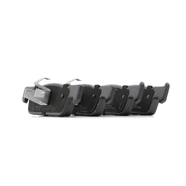 RIDEX PLUS Kit pastiglie freni (402B0617P) per RENAULT Clio IV Grandtour (KH_) 1.5 dCi 75 (55 KW / 75 CV / dal 2013)
