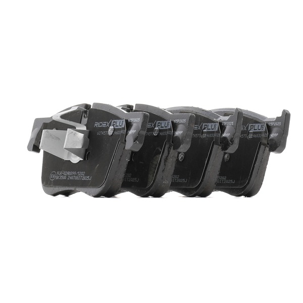 OEM 1623162380 RIDEX PLUS  Bremsbeläge 402B1409P für OPEL, PEUGEOT, CITROЁN, DS, VAUXHALL