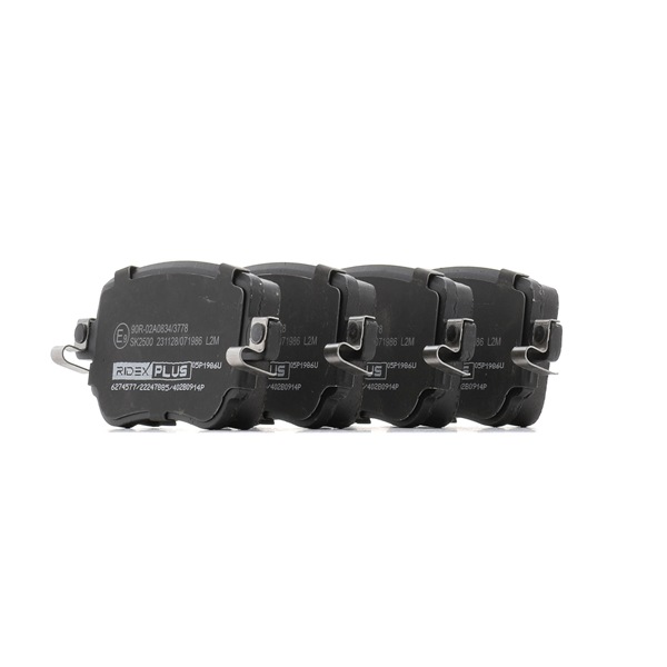 RIDEX PLUS Kit pastiglie freni (402B0914P) per VW CADDY IV Station wagon (SAB, SAJ) 2.0 TDI (55 KW / 75 CV / dal 2015)