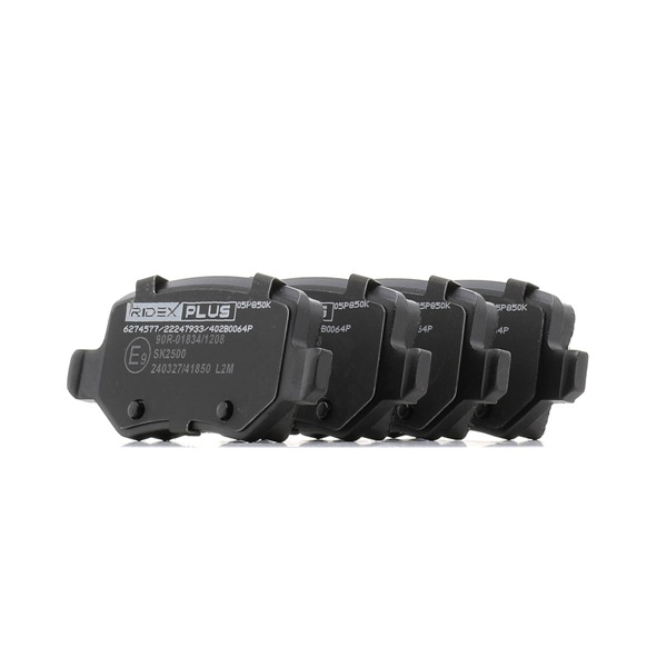 OEM A1684200420 RIDEX PLUS Bremseklosser 402B0064P for MERCEDES-BENZ