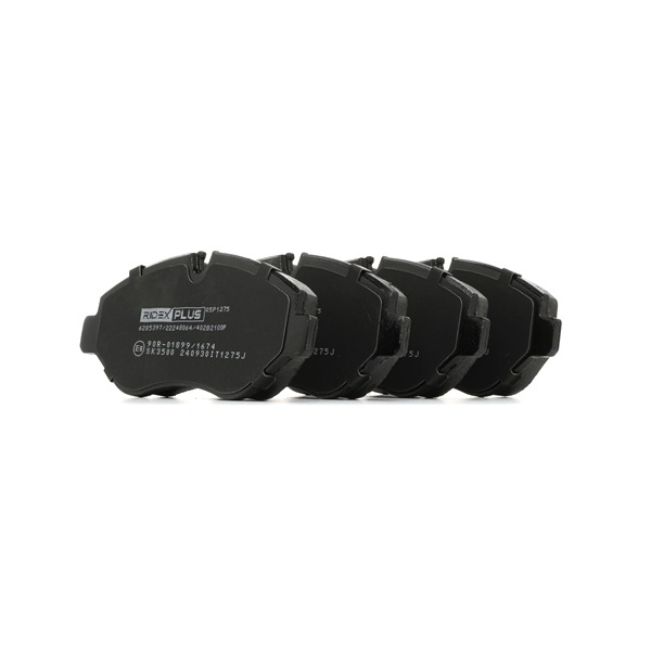 OEM 0044206720 RIDEX PLUS  Bremsbeläge 402B2100P für VW, MERCEDES-BENZ