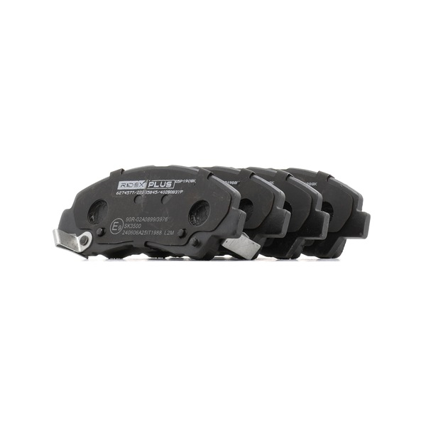 OEM 58101B9A70 RIDEX PLUS Jarrupalat, levyjarru 402B0837P varten CITROЁN, KIA, HYUNDAI, SUZUKI