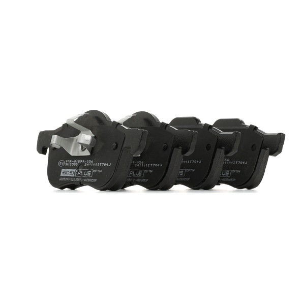 Jarrupalat, levyjarru (402B0053P) alkaen RIDEX PLUS varten VOLVO XC70 Cross Country (295) 2.4 T XC AWD 200 HV