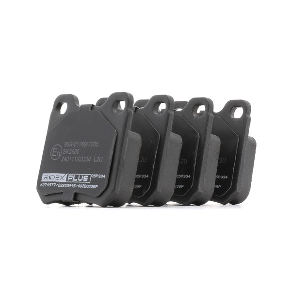 OEM 1605883 RIDEX PLUS Kit pastiglie freni 402B0038P per FORD, OPEL, CHEVROLET, SAAB, VAUXHALL