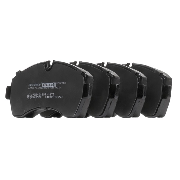 OEM 2E0698151C RIDEX PLUS Kit pastiglie freni 402B0407P per VOLKSWAGEN, MERCEDES-BENZ, AUDI, SEAT, SKODA