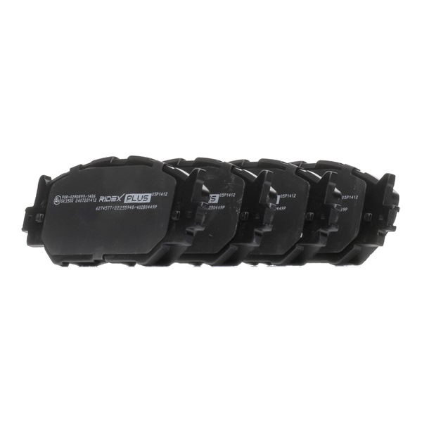 RIDEX PLUS Pastilhas de travão (402B0449P) para LEXUS IS II (GSE2_, ALE2_, USE2_) 250 AWD (GSE25_) (152 KW / 207 CV / de 2005)
