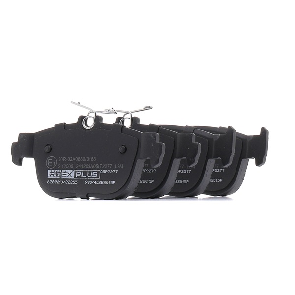 RIDEX PLUS Kit pastiglie freni (402B2015P) per VW Caddy V Kombi (SBB, SBJ) 1.6 SRE (81 KW / 110 CV / dal 2021)