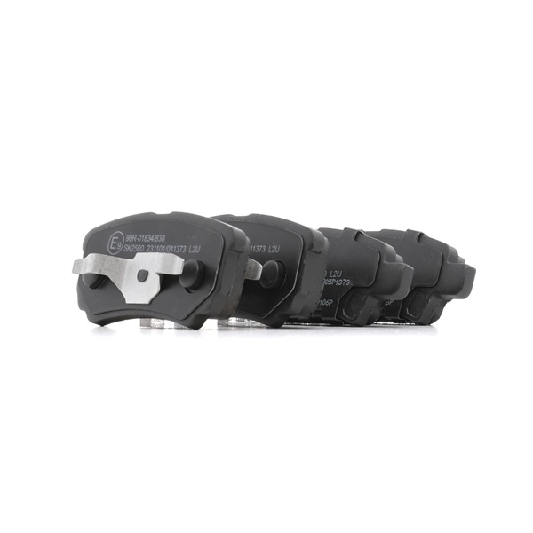 RIDEX PLUS Bremsbeläge (402B0106P) für MITSUBISHI Lancer VIII Schrägheck (CX_A) 1.8 DI-D (85 KW / 116 PS / ab 2010)