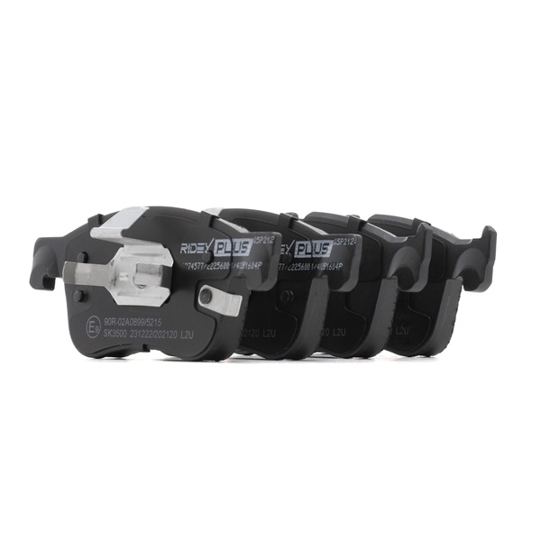 Remblokken (402B1604P) van RIDEX PLUS Voor FORD Kuga Mk3 2.0 EcoBoost 4x4 (186 KW / 253 PK / Van 2019)