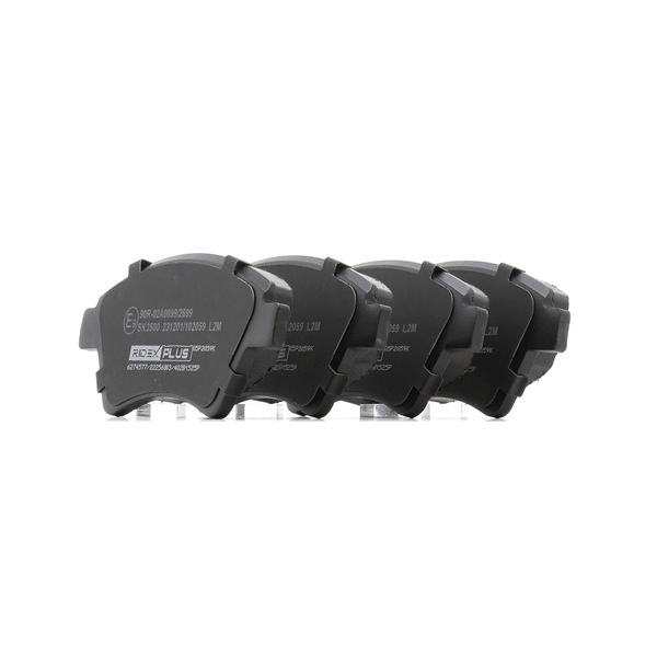 OEM 7701208122 RIDEX PLUS Kit pastiglie freni 402B1525P per RENAULT, NISSAN, DACIA, RENAULT TRUCKS, LADA