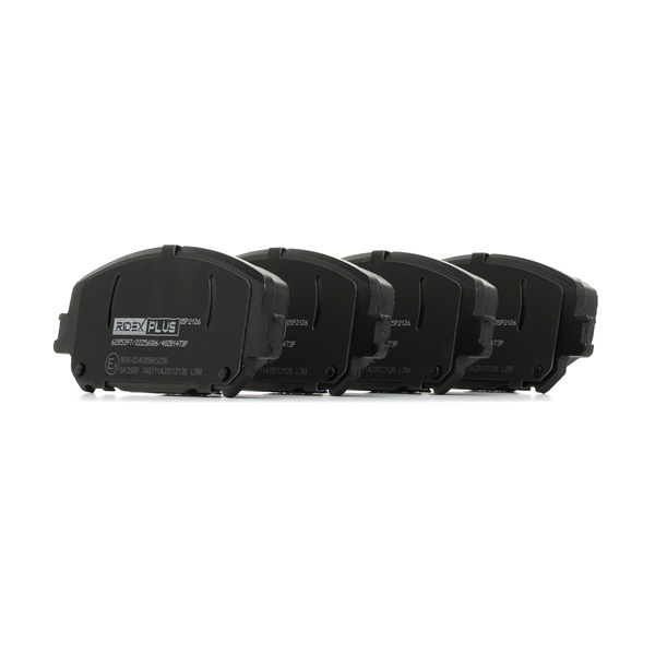 Remblokken (402B1473P) van RIDEX PLUS Voor RENAULT Captur II E-TECH 160 (116 KW / 158 PK / Van 2020)