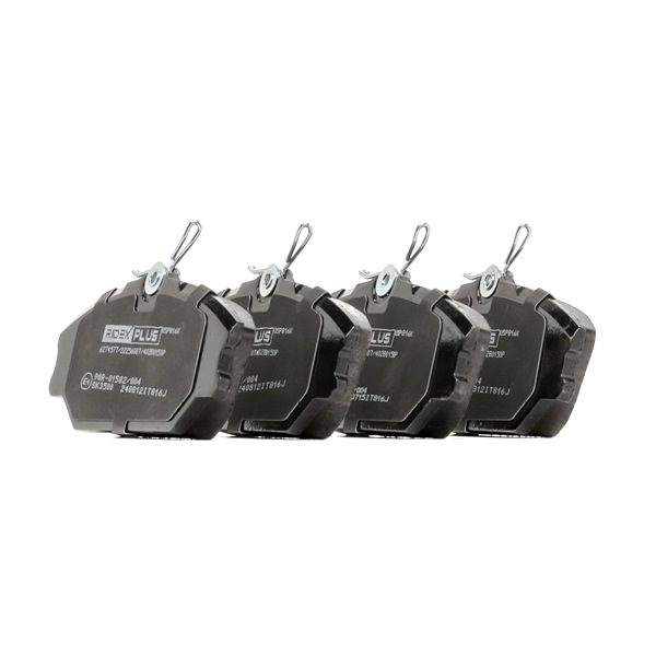 Remblokken (402B0150P) van RIDEX PLUS Voor RENAULT MEGANE Scenic (JA0/1_) 2.0 (JA0G) (85 KW / 115 PK / Van 1999)