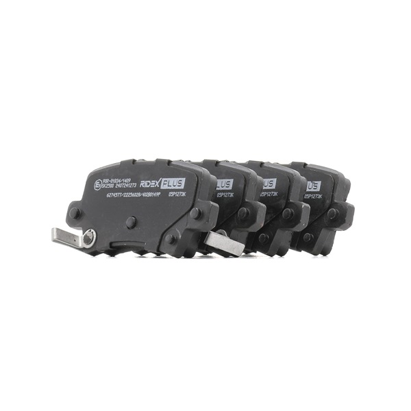 OEM 43022SMGE01S1 RIDEX PLUS Jarrupalat, levyjarru 402B0149P varten HONDA