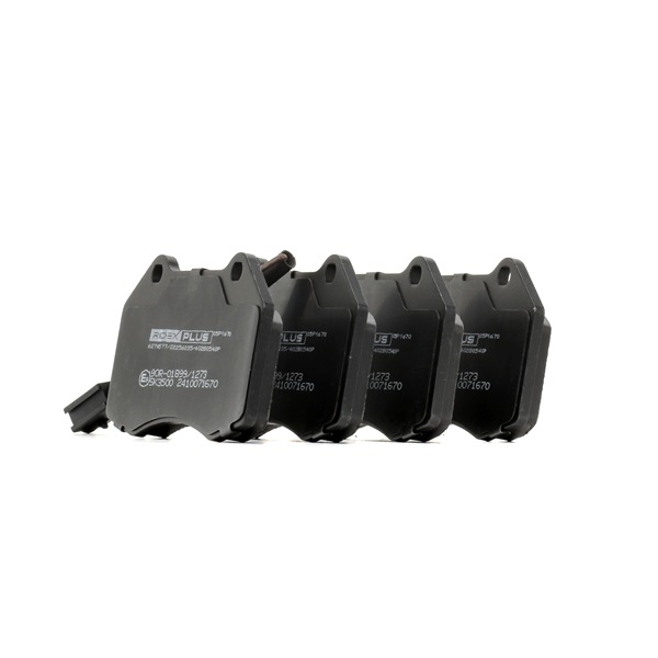 OEM 71753265 RIDEX PLUS Brake pad set 402B0540P for RENAULT, FIAT, ALFA ROMEO, ABARTH, LANCIA
