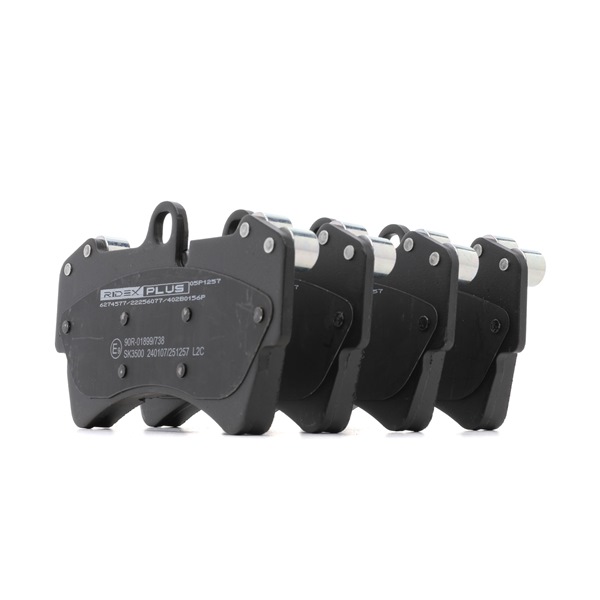 OEM 4L0698151B RIDEX PLUS Kit pastiglie freni 402B0156P per VOLKSWAGEN, AUDI, SEAT, SKODA