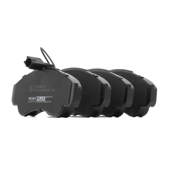 OEM 77364859 RIDEX PLUS  Bremsbeläge 402B0711P für FIAT, PEUGEOT, CITROЁN, ALFA ROMEO, CHRYSLER