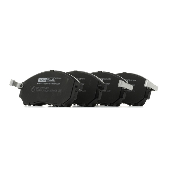 OEM D1060EG51A RIDEX PLUS Kit pastiglie freni 402B0228P per RENAULT, NISSAN, INFINITI