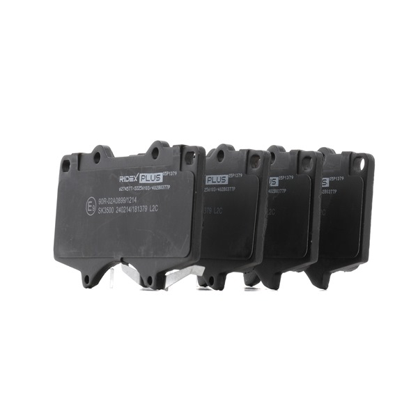 OEM 0446560210 RIDEX PLUS Bromsbelägg 402B0377P för VW, TOYOTA, CITROЁN, MITSUBISHI, LEXUS