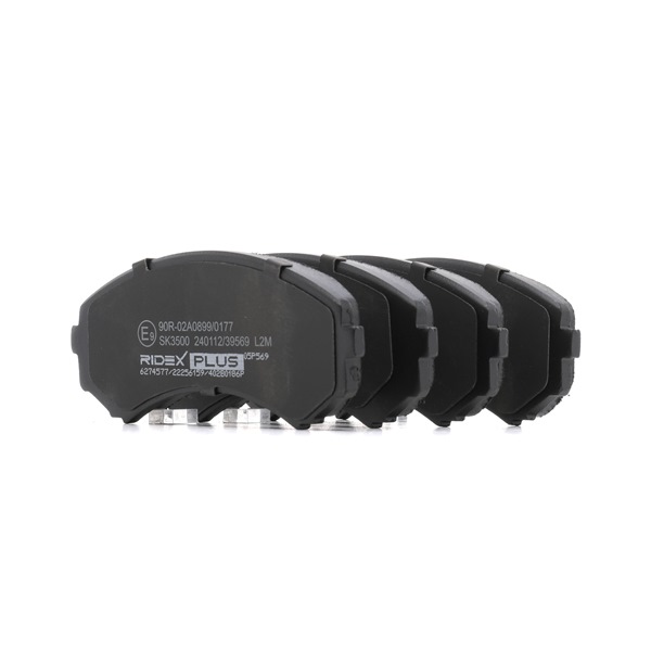 OEM 8972872630 RIDEX PLUS  Bremsbeläge 402B0186P für OPEL, HONDA, MITSUBISHI, ISUZU, HOLDEN