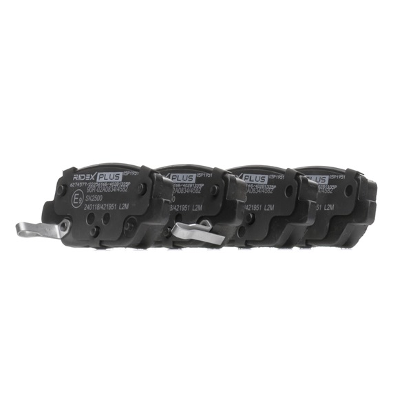 Remblokken (402B1335P) van RIDEX PLUS Voor FIAT TIPO Hatchback (356_) 1.6 D (356HXG11) (84 KW / 114 PK / Van 2016)