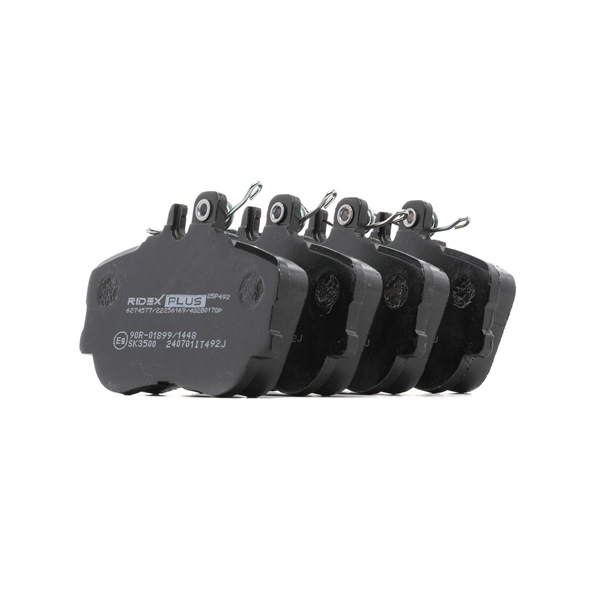 OEM A0054200320 RIDEX PLUS Bromsbelägg 402B0170P för MERCEDES-BENZ