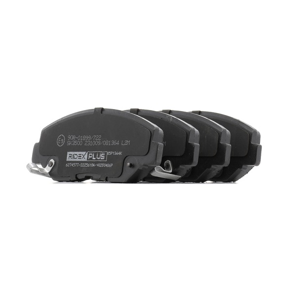 OEM 45022SDAA10 RIDEX PLUS Jarrupalat, levyjarru 402B0406P varten HONDA