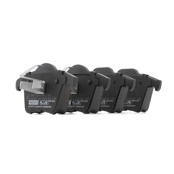 OEM 274330 RIDEX PLUS Brake pad set 402B0346P for VOLVO, SATURN
