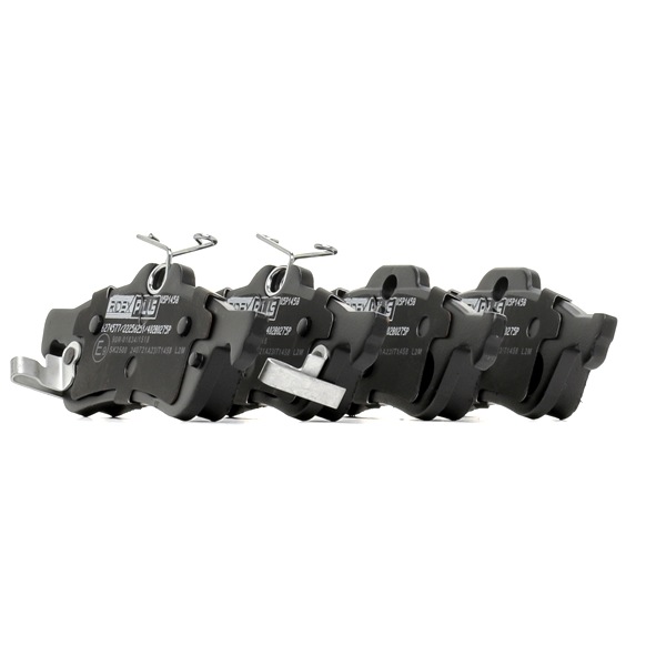 Remblokken (402B0275P) van RIDEX PLUS Voor DAIHATSU CHARADE 1.33 16V (73 KW / 99 PK / Van 2011)