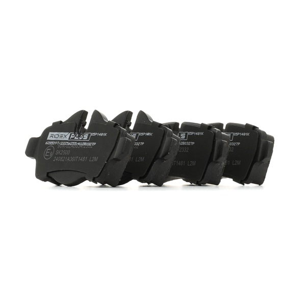 RIDEX PLUS Bremsbeläge (402B0327P) von Ihrem MINI Schrägheck (R56) One (55 KW / 75 PS / ab 2010)