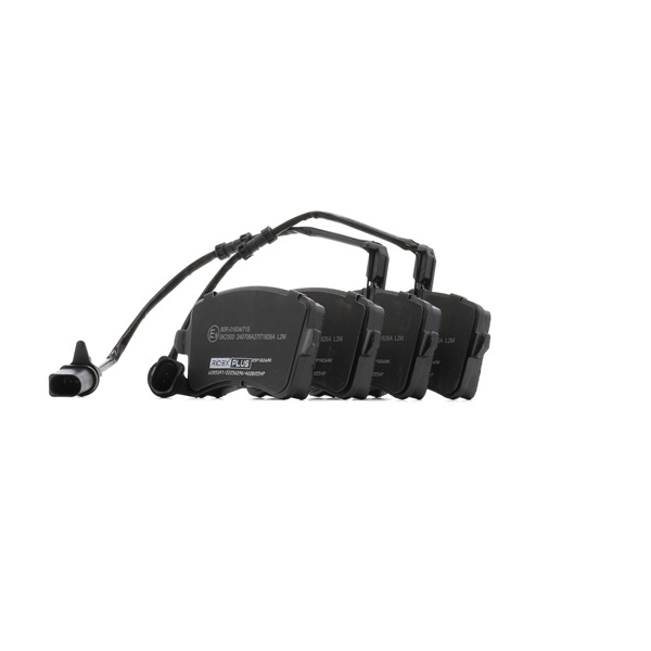 OEM 4H0698451L RIDEX PLUS Bromsbelägg 402B0554P för VW, AUDI, SKODA, SEAT, PORSCHE