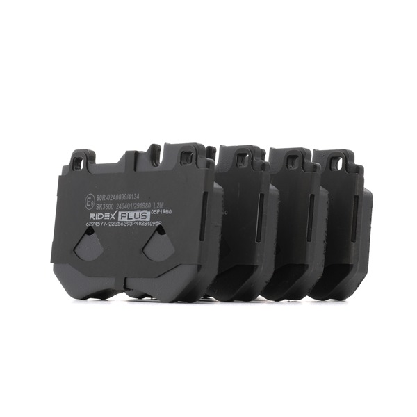 OEM A0084201720 RIDEX PLUS Jarrupalat, levyjarru 402B1095P varten MERCEDES-BENZ