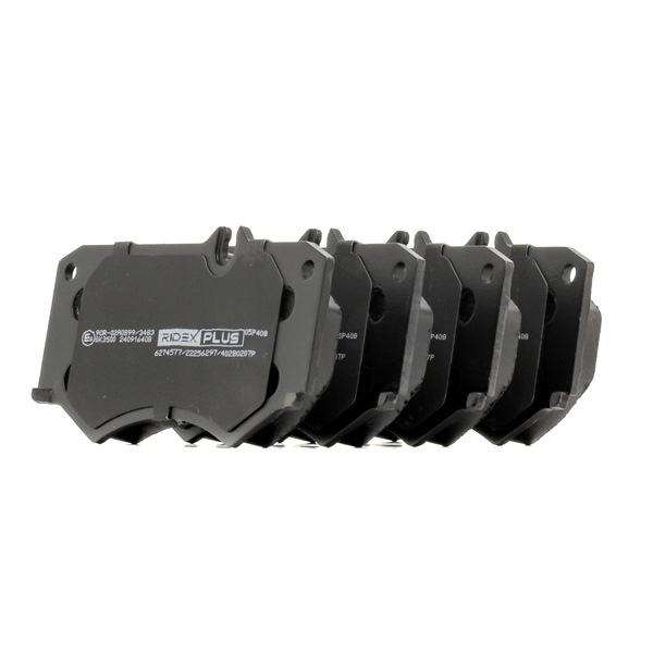 OEM 0034200720 RIDEX PLUS Pastilhas de travão 402B0207P para MERCEDES-BENZ