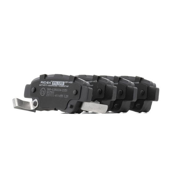 Remblokken (402B0374P) van RIDEX PLUS Voor HONDA CR-V IV (RM_) 2.4 (RM3) (140 KW / 190 PK / Van 2012)