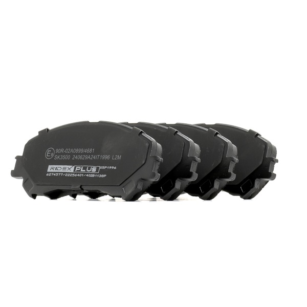 OEM 410606124R RIDEX PLUS Kit pastiglie freni 402B1138P per RENAULT, CITROЁN, NISSAN, MASERATI