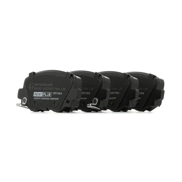 OEM 68225327AA RIDEX PLUS Pastilhas de travão 402B1024P para FIAT, JEEP, CHRYSLER