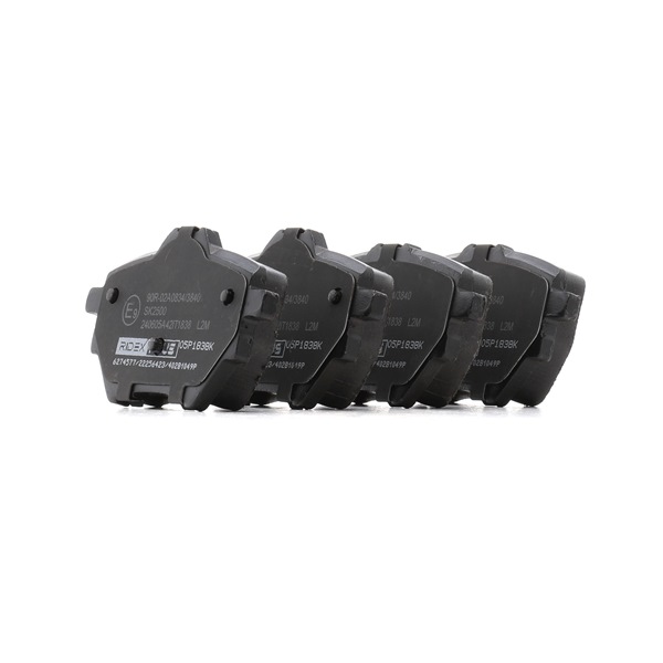 RIDEX PLUS Kit pastiglie freni (402B1049P) per DS DS 4 II PureTech 130 (96 KW / 131 CV / dal 2021)