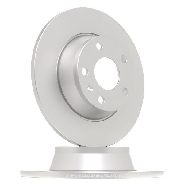 OEM 8J0615601A RIDEX PLUS Brake disc 82B0871P for VW, AUDI, SKODA, SEAT, CHEVROLET