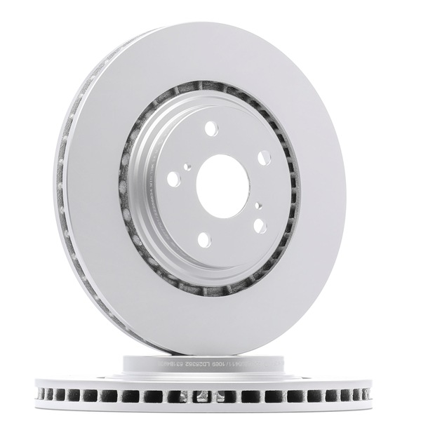 RIDEX PLUS Disco de travão (82B1266P) para TOYOTA Alphard / Vellfire (_H3_) 3.5 (GGH30W) (206 KW / 280 CV / de 2015)