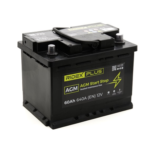 OEM 6R0915105A RIDEX PLUS  Batterie 1S0037P für VW, AUDI, SKODA, SEAT