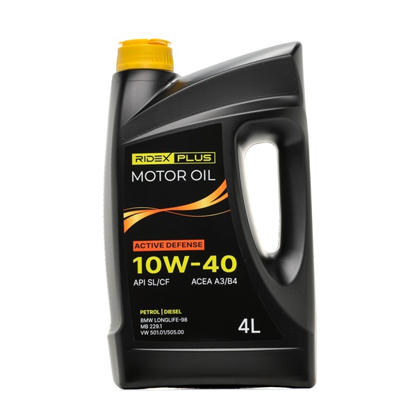 RIDEX PLUS Huile moteur (1862O0059P) pour RENAULT Trafic II Van (FL) 2.0 dCi 115 (FL01, FL0U) (84 KW / 114 CH / de 2006)
